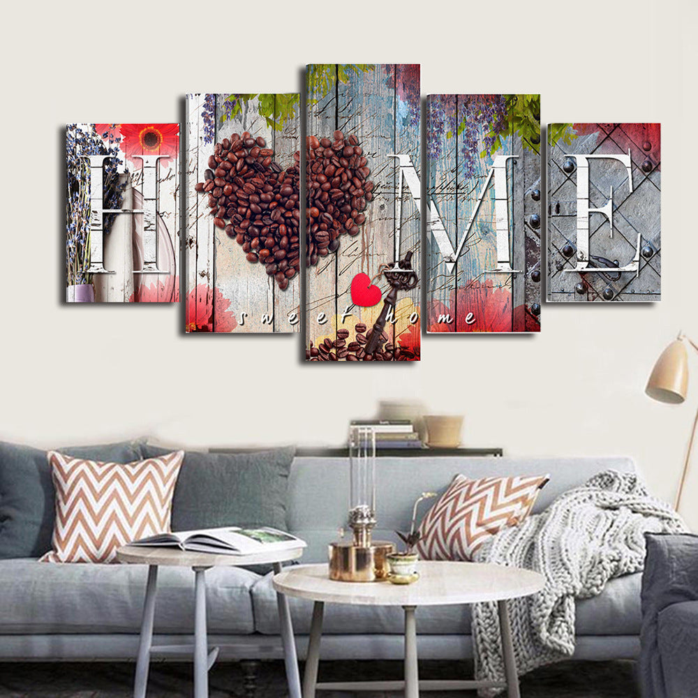 Home sweet home decoration board - Crownie 0 Red / S / No frame