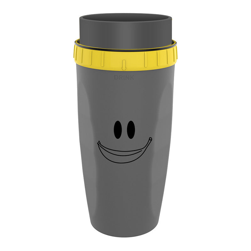 No Cover Twist Cup Travel Portable Cup Double Insulation Tumbler Straw Sippy Water Bottles Portable For Children Adults - Crownie 0 4style / 201to300ML