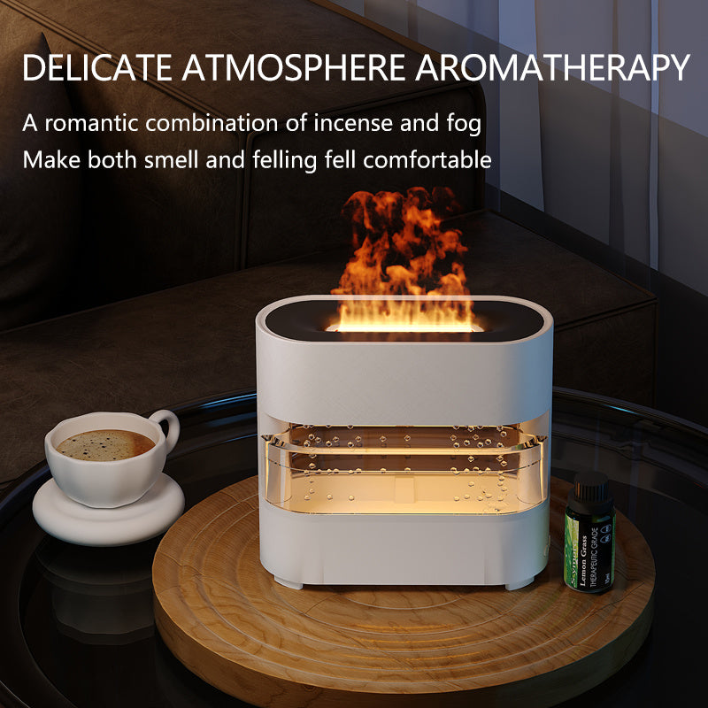 Flame Rain Humidifier - Crownie 0 Black / USB