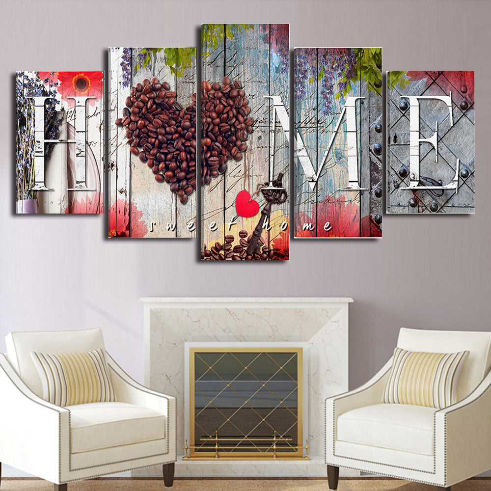 Home sweet home decoration board - Crownie 0 Red / S / No frame