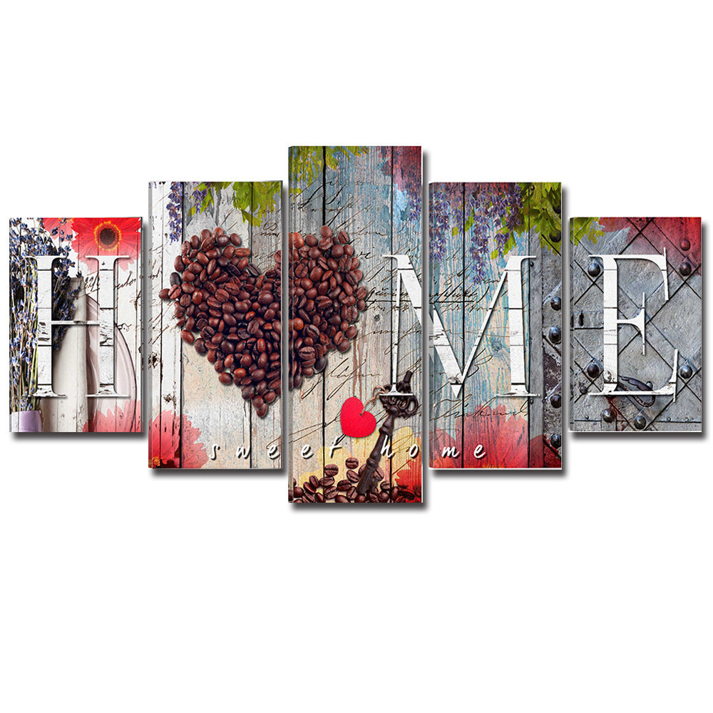Home sweet home decoration board - Crownie 0 Red / S / No frame