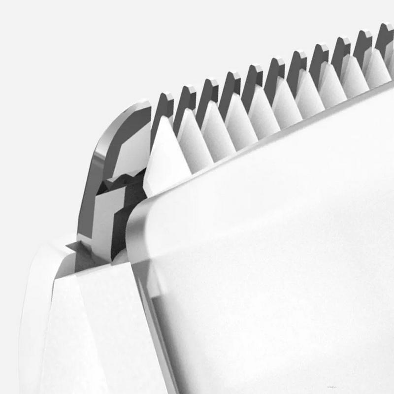 Baby Electric Vacuum Hair Trimmer Clipper USB Rechargeable Ceramic Cutter IPX7 Waterproof Baby Low Noise Hair Trimmer - Crownie 0 Flagship White / USB