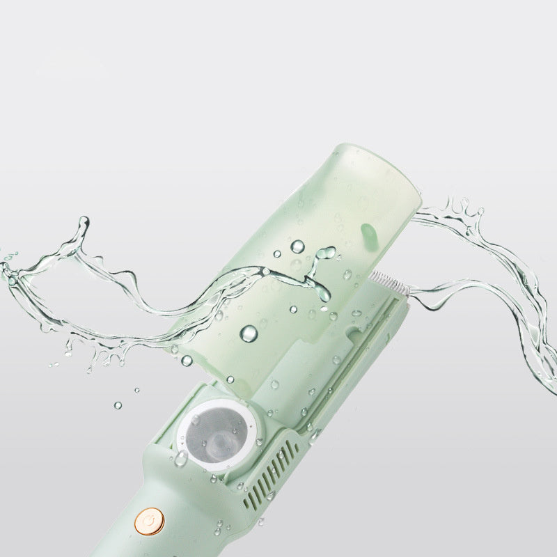 Baby Electric Vacuum Hair Trimmer Clipper USB Rechargeable Ceramic Cutter IPX7 Waterproof Baby Low Noise Hair Trimmer - Crownie 0 Flagship White / USB