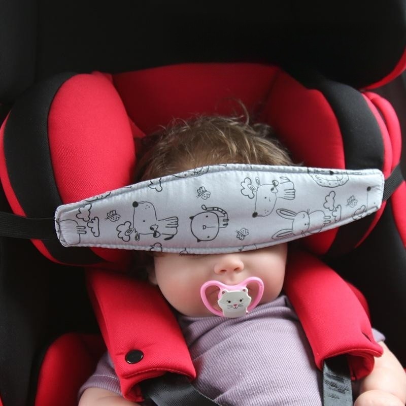 Baby Fixed Head Band - Crownie 0 Blue Animal