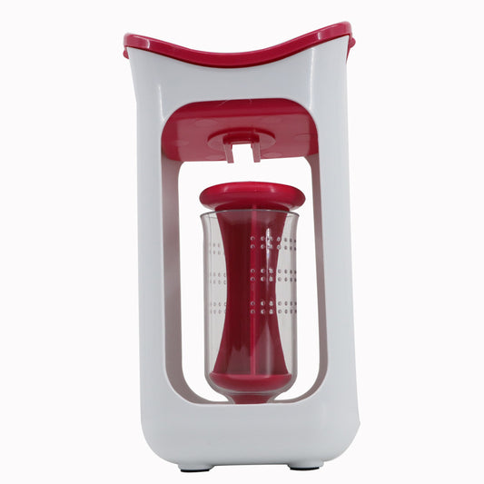 Home Kitchen Fruit Puree Squeezer - Crownie 0 Red