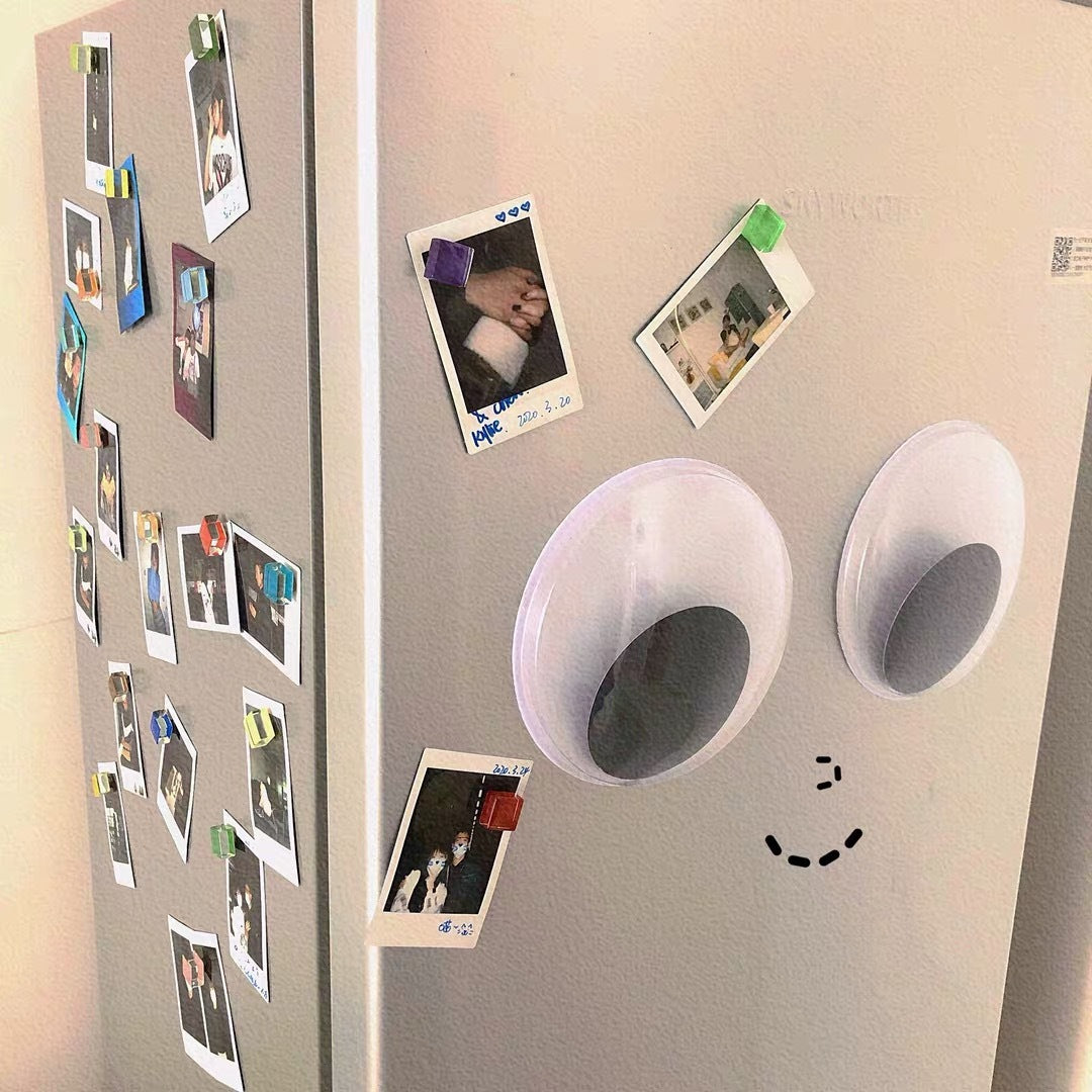 Nordic Style Creative Eyes Refrigerator Magnet Decoration Cute Accessories - Crownie 0 Adhesive / 12*12