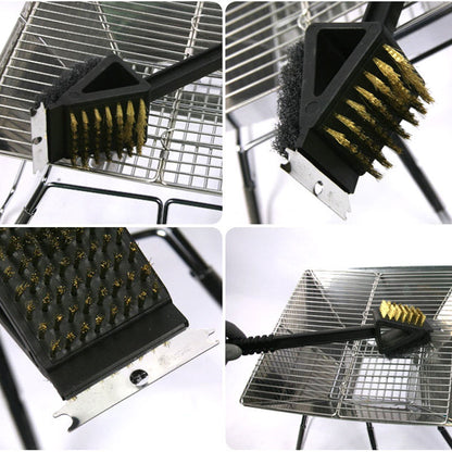 Household Barbecue Net Cleaning Brush and Baking Brush Tool