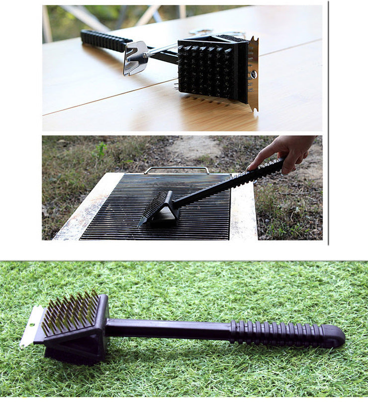 Household Barbecue Net Cleaning Brush and Baking Brush Tool