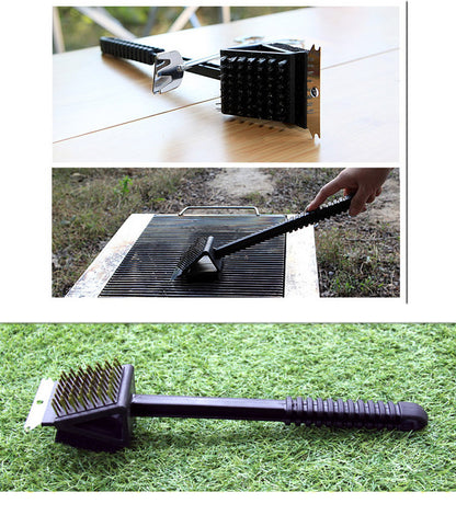 Household Barbecue Net Cleaning Brush and Baking Brush Tool