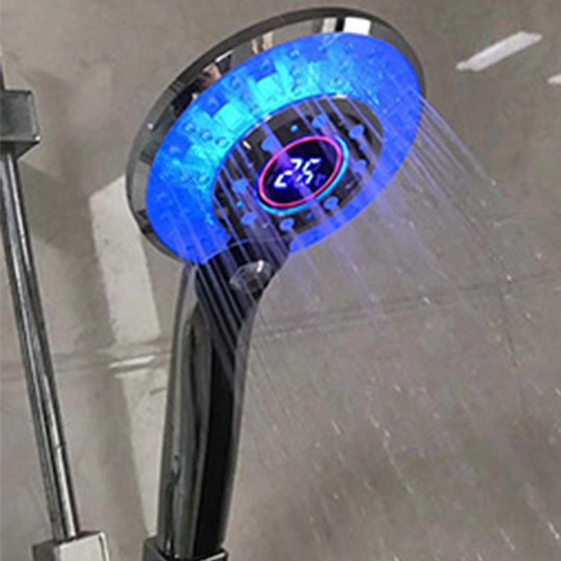 Three Gear Outlet Intelligent Temperature Display Shower Water Saving Shower Filter With LED Light Shower Save - Crownie 0 Electroplated surface