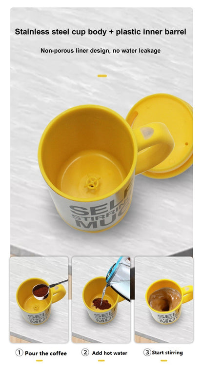 Automatic  Self Stirring  Smart Mixer Thermal Cup