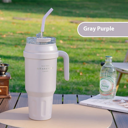 Stainless Steel Double-layer Vacuum Large Capacity Outdoor Portable Insulation Cup