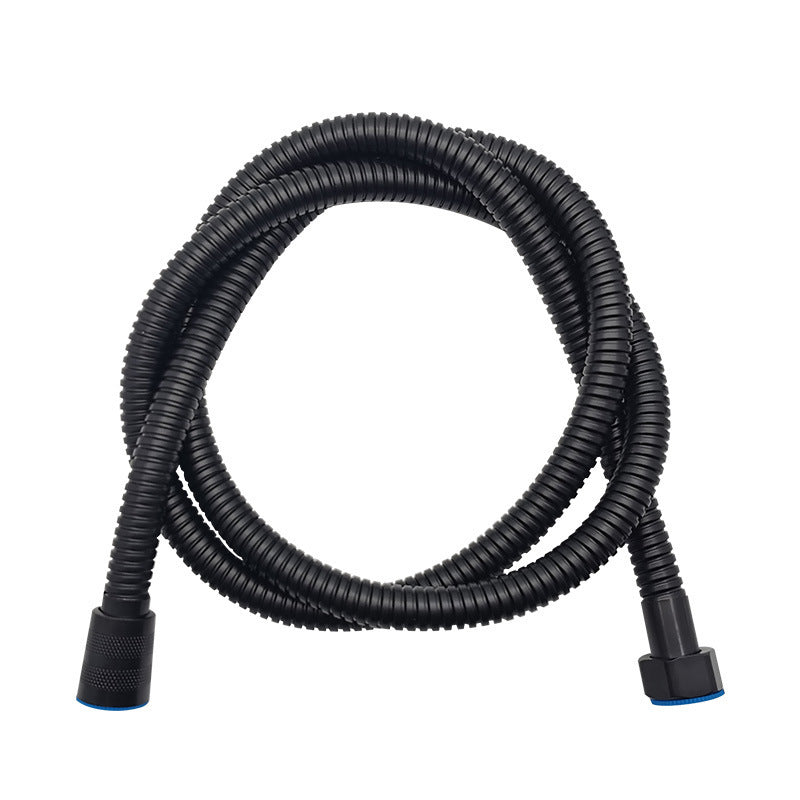 Shower With Water Saving Filter Shower Head Bathroom Accessories - Crownie 0 1.5m black hose