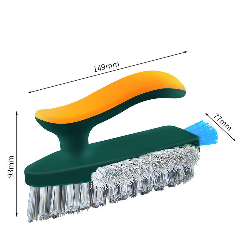 New Product Crevice Brush And Scraping Integrated Bathroom Corner Cleaning - Crownie 0 Yellow green