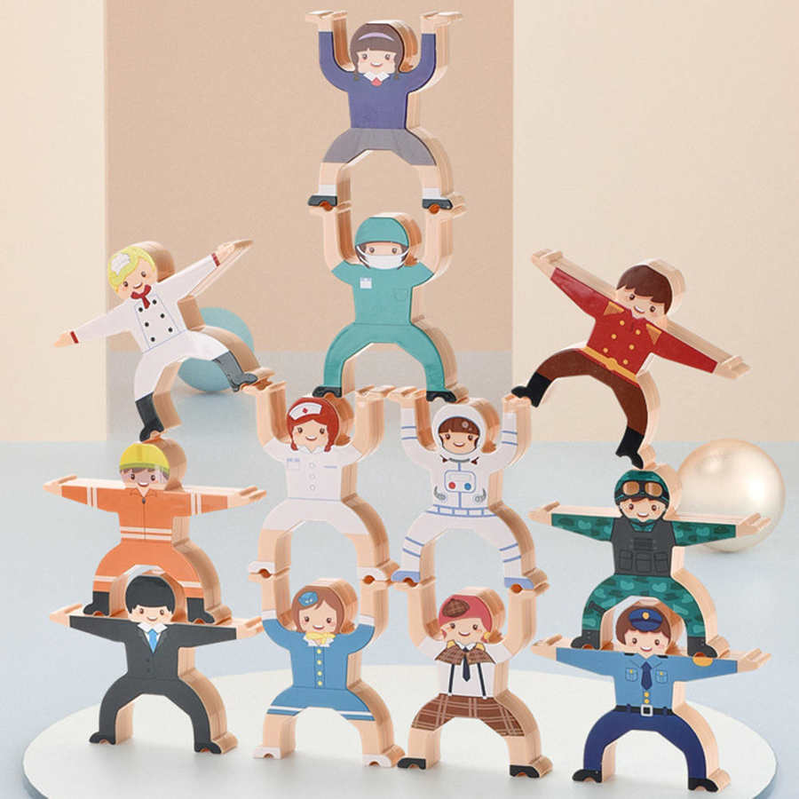 Stacked high block toys - Crownie 0 Toys