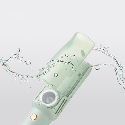 Baby Electric Vacuum Hair Trimmer Clipper USB Rechargeable Ceramic Cutter IPX7 Waterproof Baby Low Noise Hair Trimmer - Crownie 0 Flagship White / USB