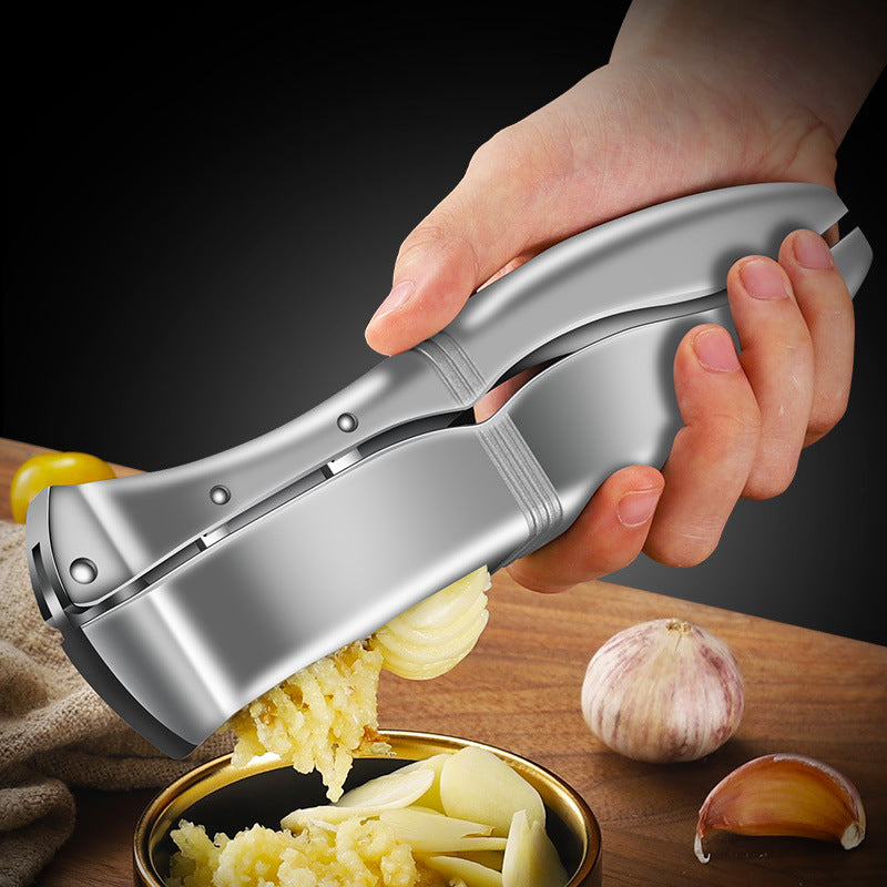 Manual Garlic Press Aluminum Alloy Kitchen Tools - Crownie 0 20CMx3CM