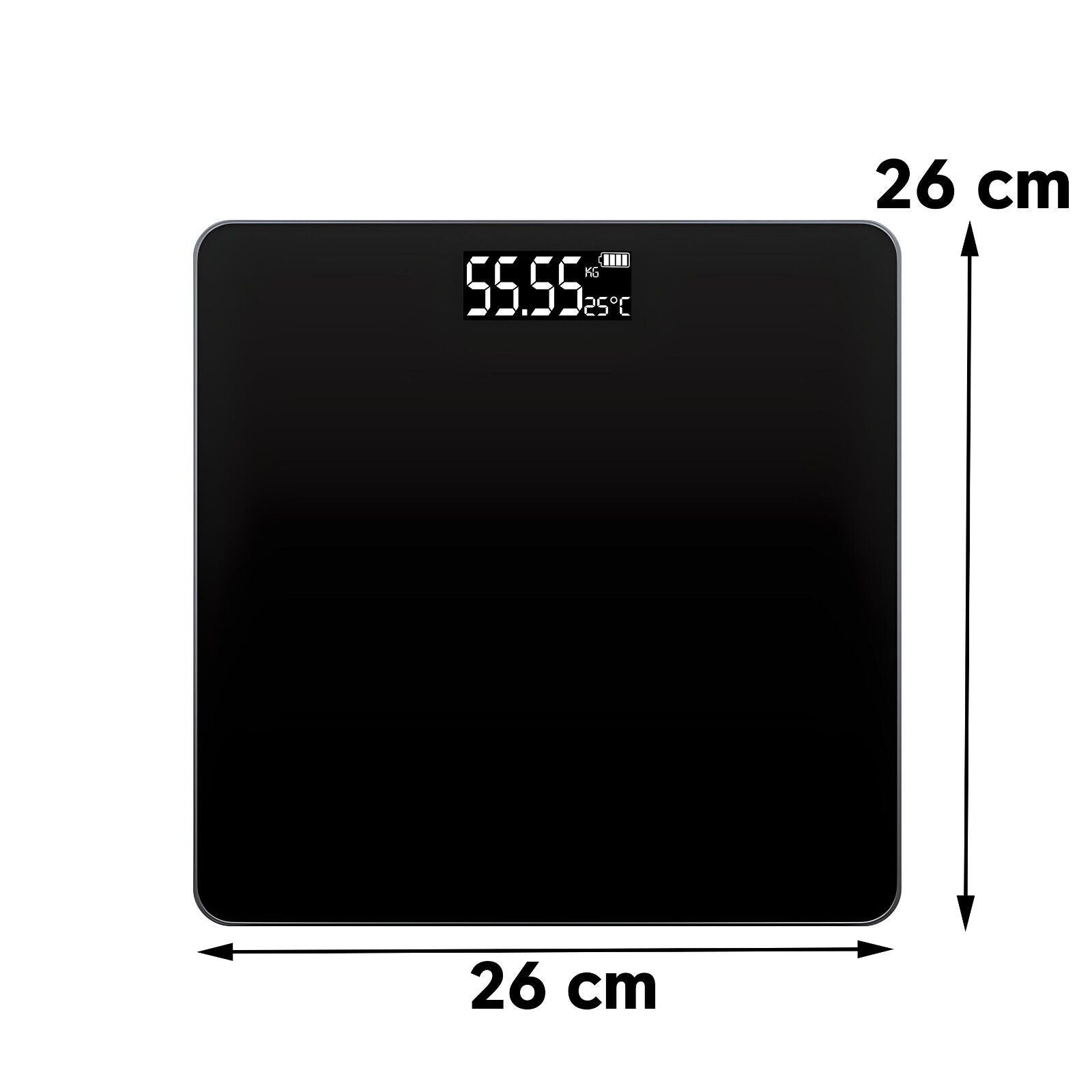 Digital Human Scale Body Analysis - Crownie 0 Black