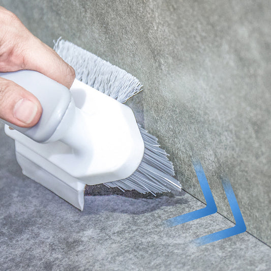 New Product Crevice Brush And Scraping Integrated Bathroom Corner Cleaning - Crownie 0 White grey