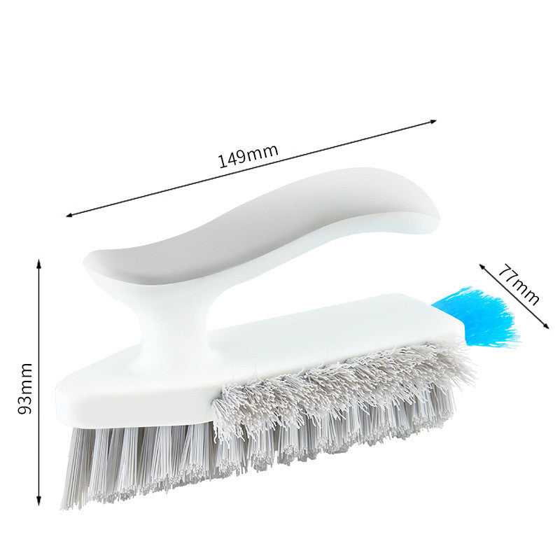 New Product Crevice Brush And Scraping Integrated Bathroom Corner Cleaning - Crownie 0 White grey