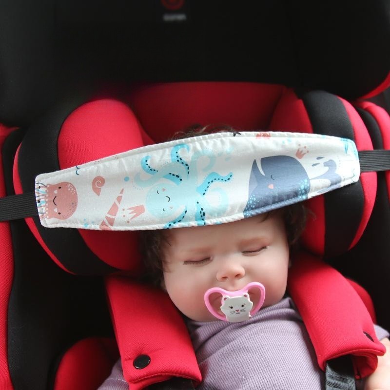 Baby Fixed Head Band - Crownie 0 Blue Animal