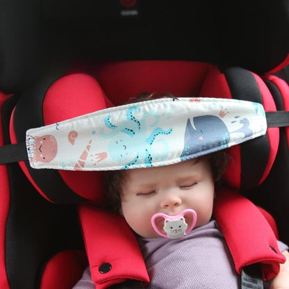 Baby Fixed Head Band - Crownie 0 Blue Animal