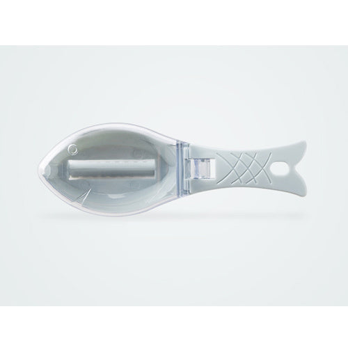 Fish Skin Brush Scraping Fish Scale Brush Grater Quick Disassembly Fish Knife Cleaning Peeling Skin Scraper Scraper Fish Scaler Kitchen Tools - Crownie 0 16x5.5x4.2cm / blue