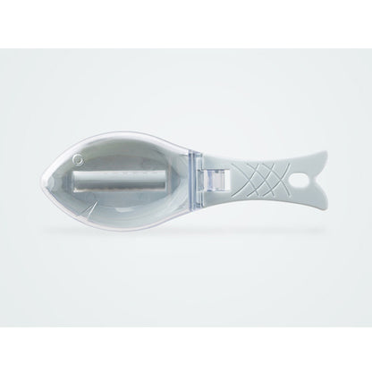 Fish Skin Brush Scraping Fish Scale Brush Grater Quick Disassembly Fish Knife Cleaning Peeling Skin Scraper Scraper Fish Scaler Kitchen Tools - Crownie 0 16x5.5x4.2cm / blue