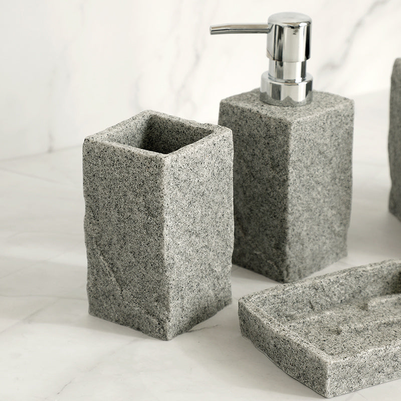 Bathroom Accessories Set - Crownie 0 4PCS
