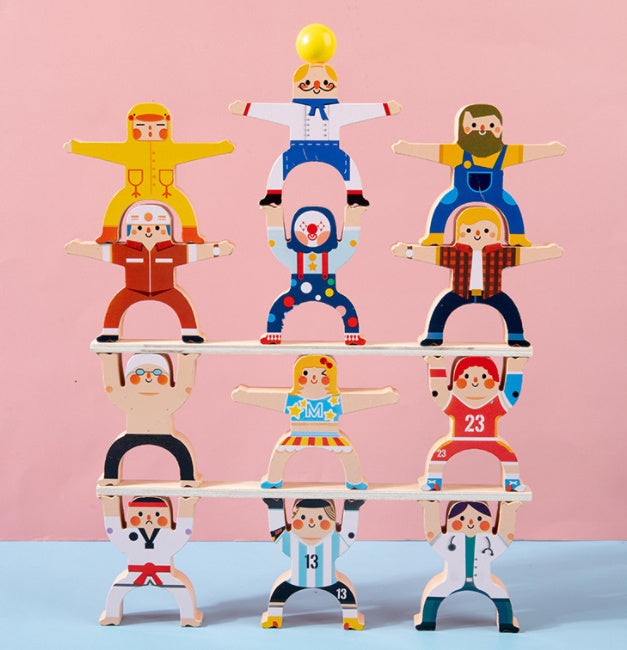 Stacked high block toys - Crownie 0 Toys